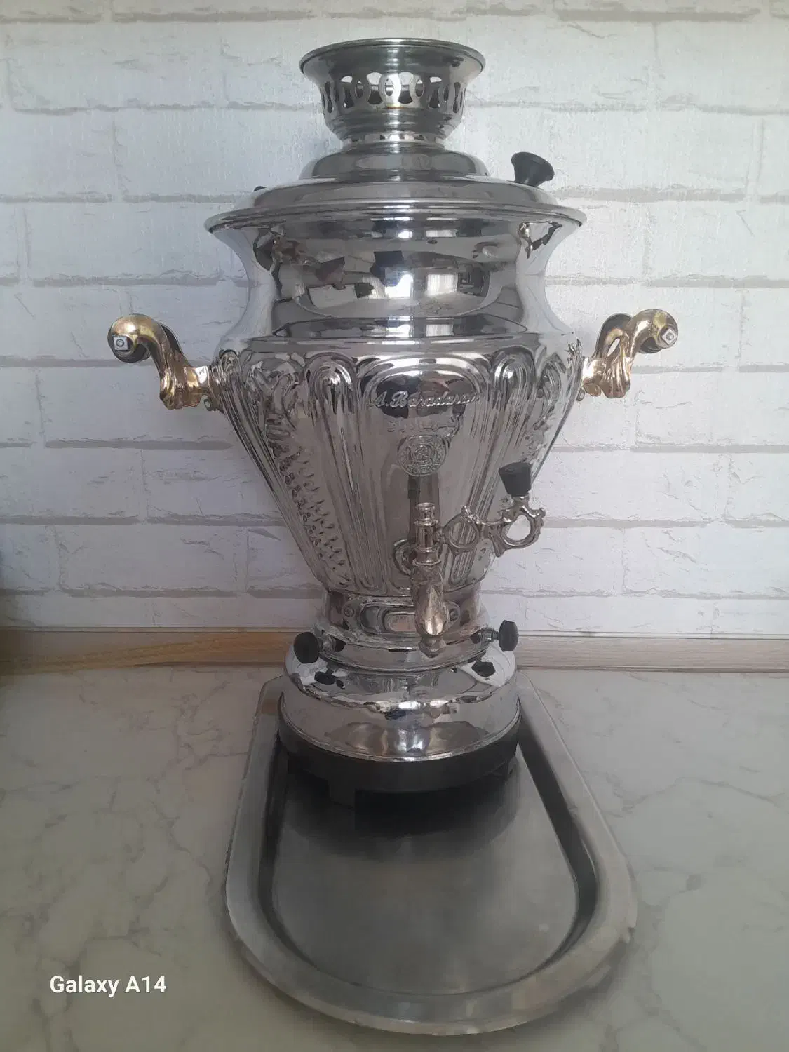 سماور گازی در حد نو|سماور، چایساز، قهوهساز|کرمانشاه, |دیوار