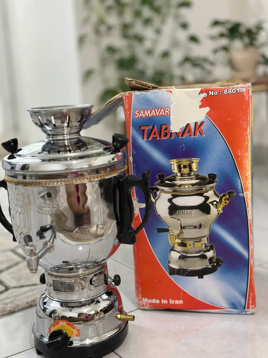 سماور گازی تابناک نو|سماور، چای‌ساز، قهوه‌ساز|رشت, فلسطین|دیوار