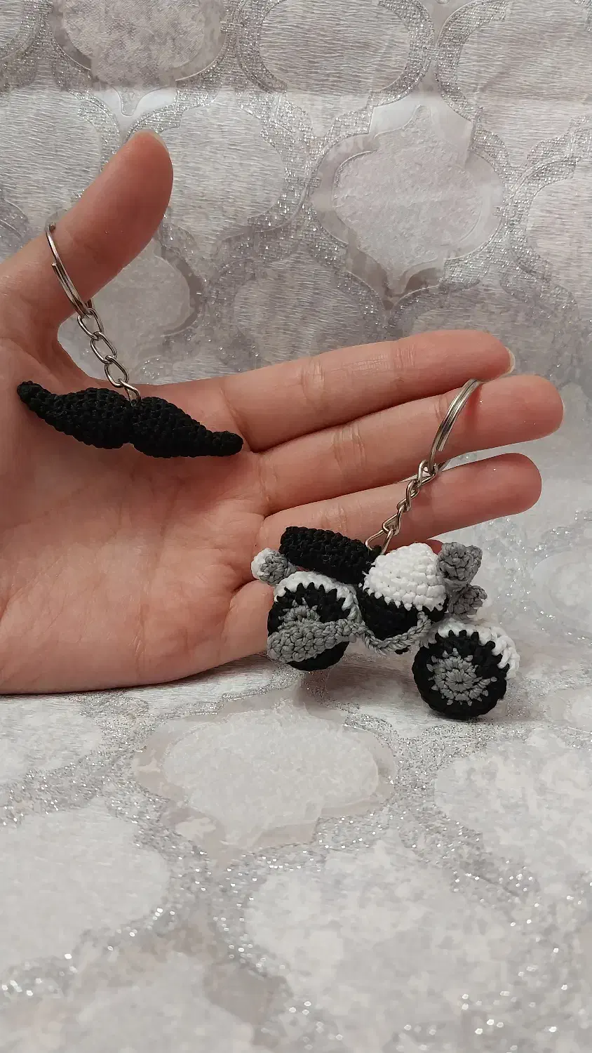 جاکلیدی طرح موتور و سبیل دستبافت|کلکسیون و سرگرمی|شاهرود, |دیوار