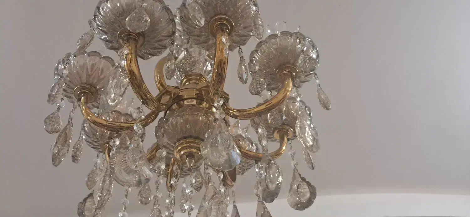 لوستر|لوستر و چراغ آویز|گنبد کاووس, |دیوار