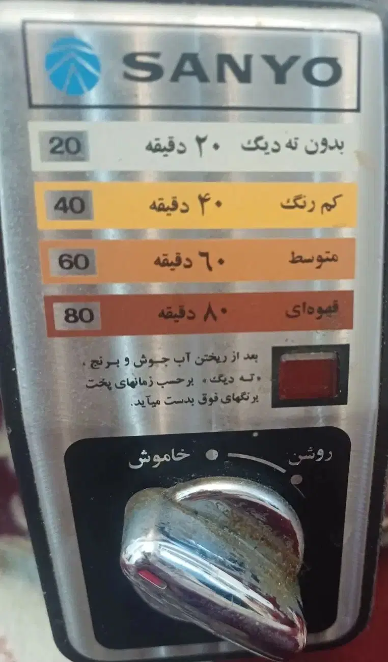پلو پز SANYO|اجاق گاز و لوازم برقی پخت‌وپز|قم, باسکول|دیوار