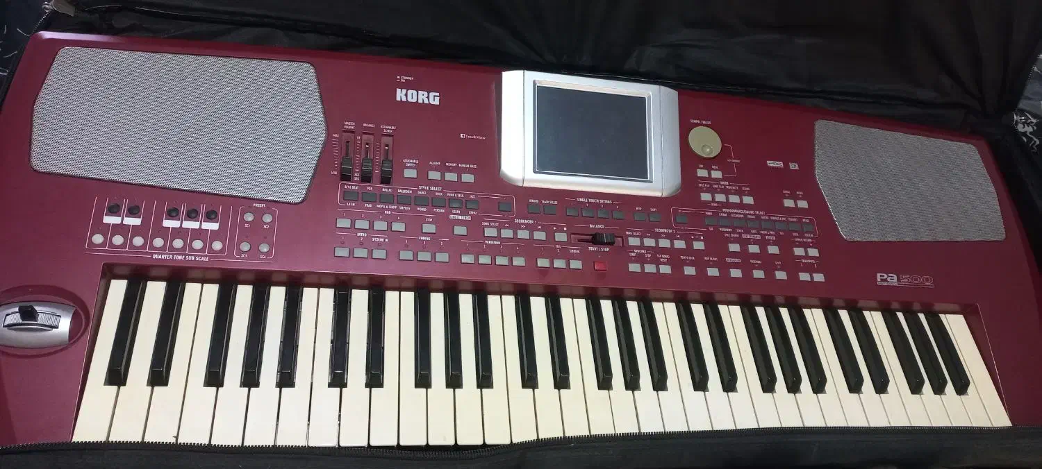 کرگ pa 500 pertion|پیانو، کیبورد، آکاردئون|چالوس, |دیوار