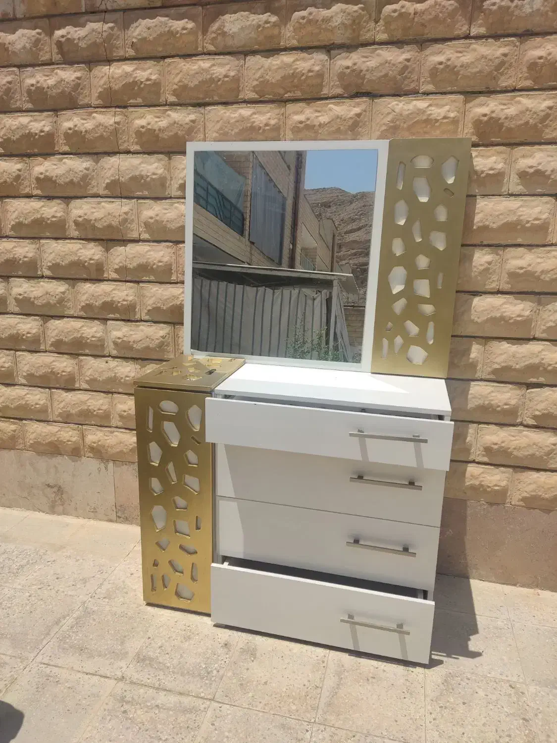 کنسول و آینه و عسلی|بوفه، ویترین، کنسول|لار, |دیوار