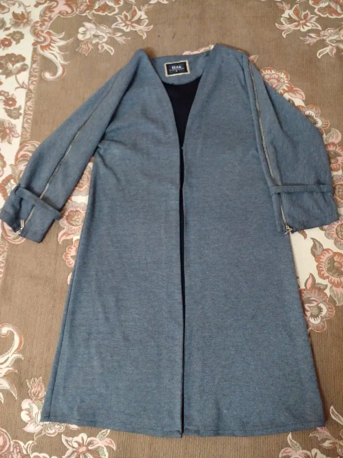 مانتو پاییزه وکاملا در حد نو سایز ۴۲ ۴۶|لباس|ری, شهید غیوری (ابن باویه)|دیوار