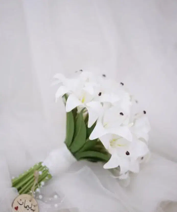 دسته گل عروس گل مصنوعی|گل مصنوعی|اصفهان, نقش جهان|دیوار