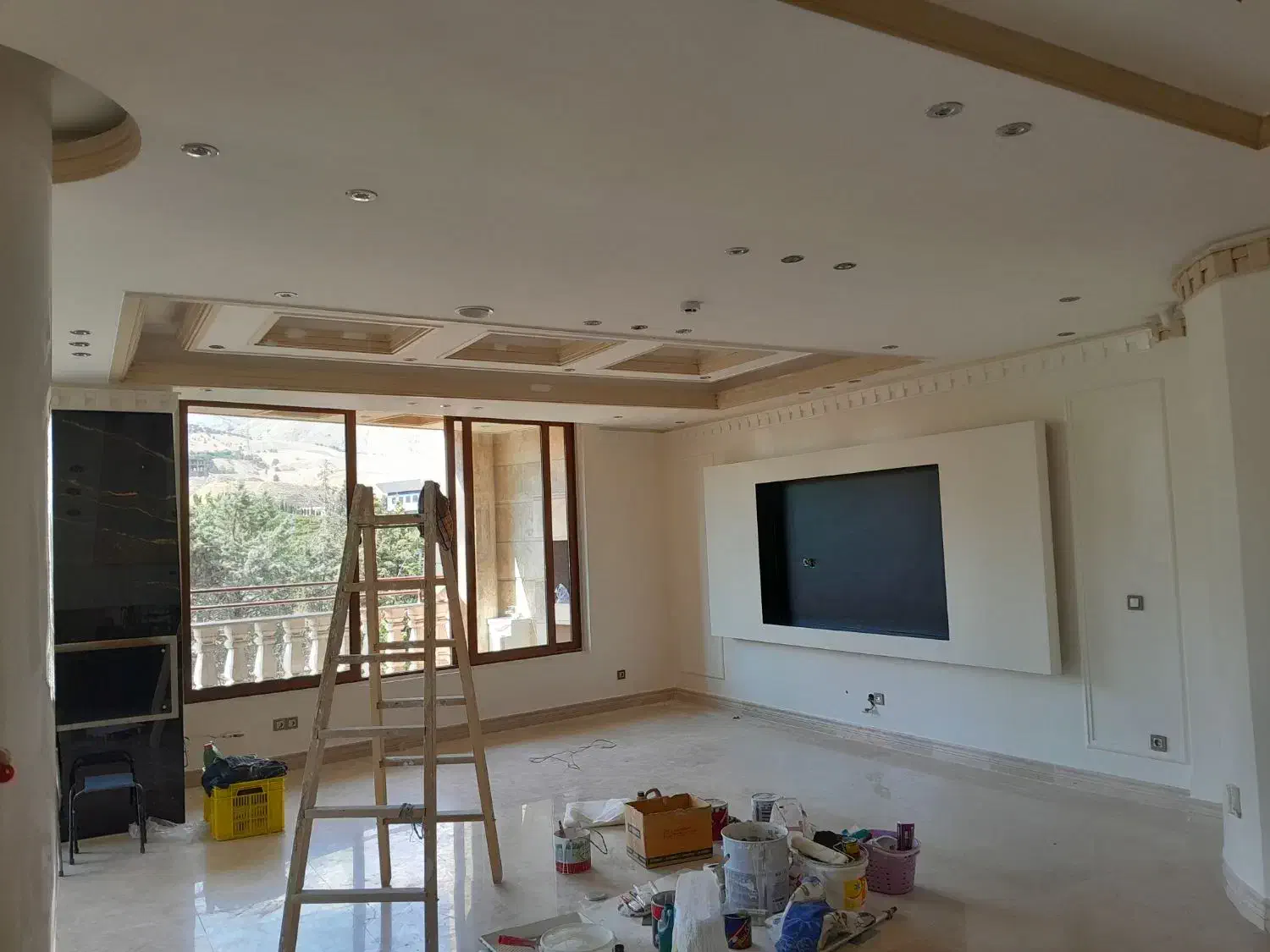 نقاشی ساختمان نو|خدمات پیشه و مهارت|قرچک, باقرآباد|دیوار