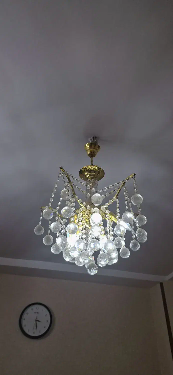 لوستر|لوستر و چراغ آویز|قزوین, |دیوار