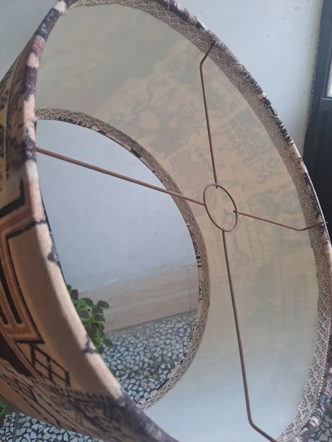 کلاهک آباژو|چراغ خواب و آباژور|رشت, نظری|دیوار
