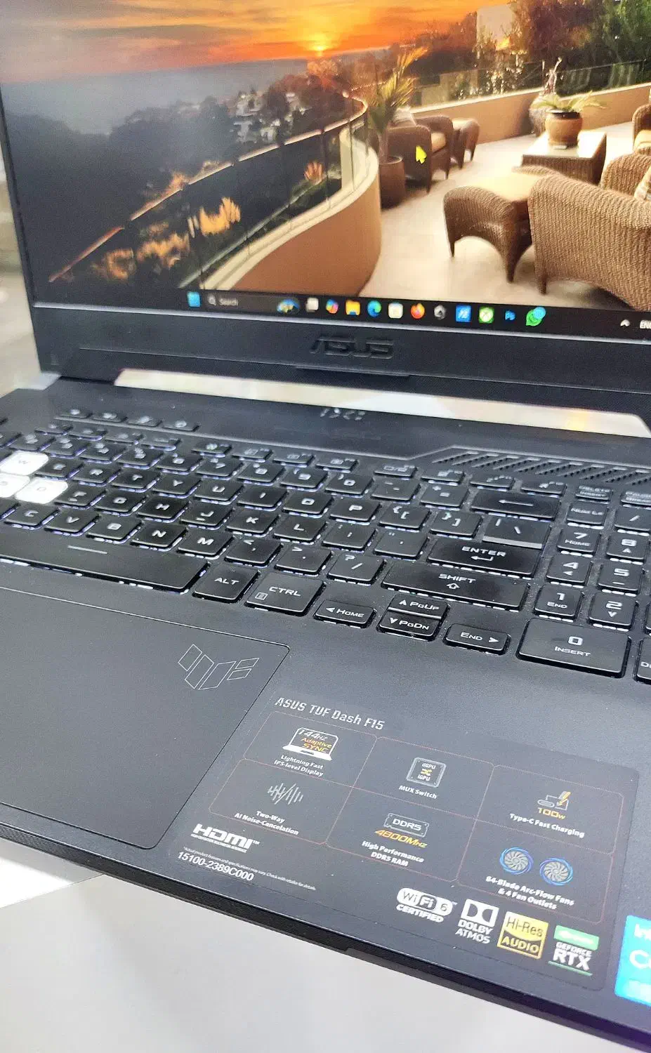 لپ‌تاپ گیمینگ Asus tuff dash خرید از آمریکا|رایانه همراه|اصفهان, عباس‌آباد|دیوار