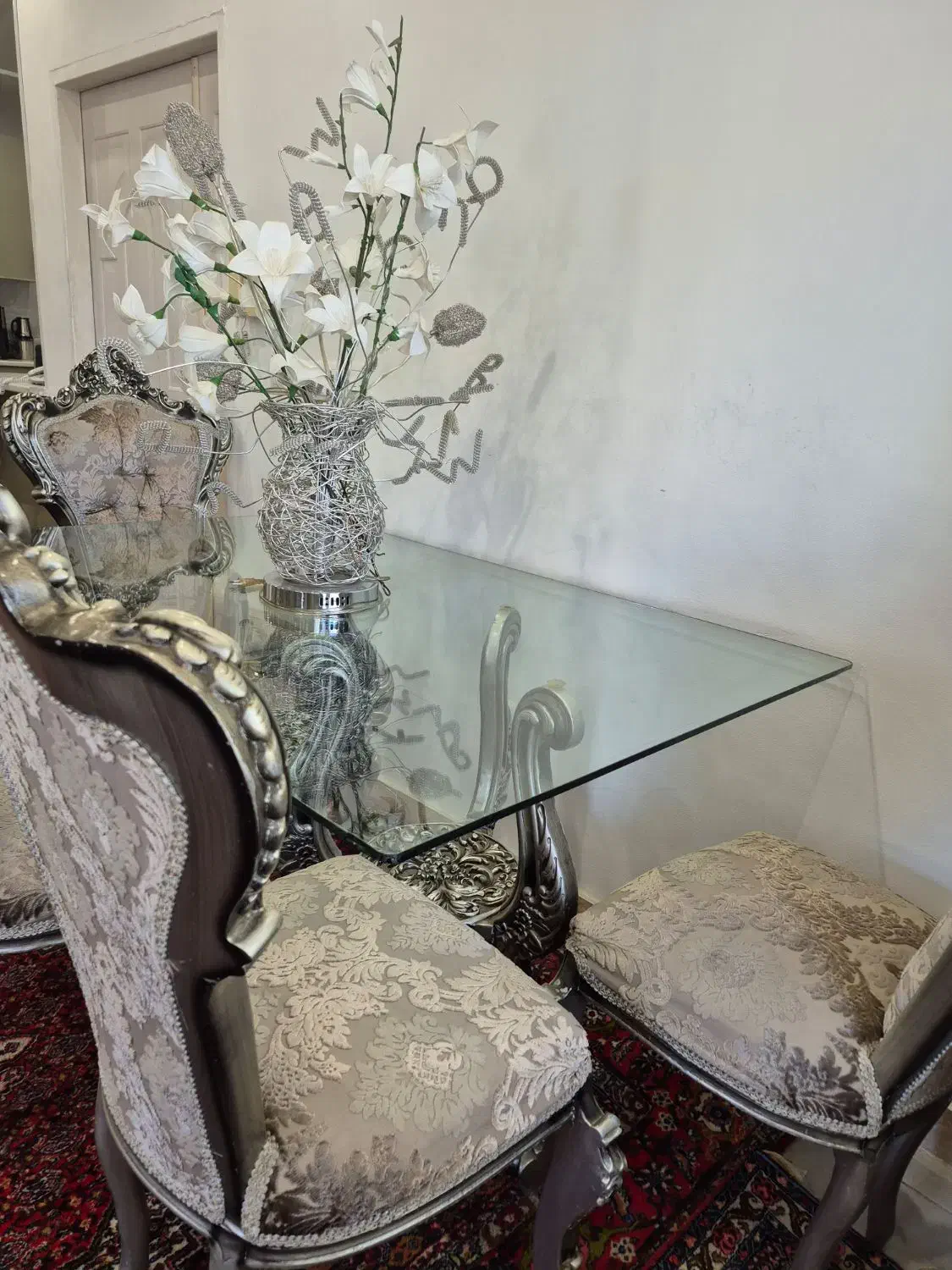 نهارخوری ۶ نفره|میز و صندلی غذاخوری|سنندج, |دیوار