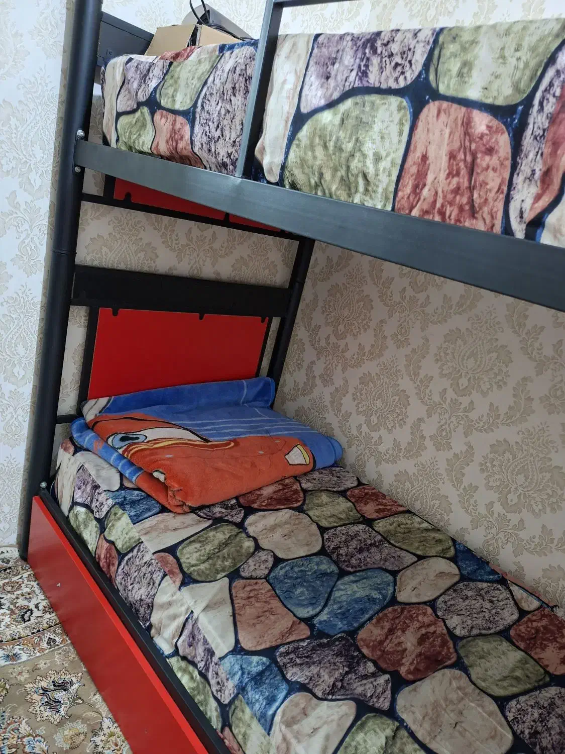 تخت دو طبقه|تخت و سرویس خواب|پاکدشت, پاکدشت (مامازند)|دیوار