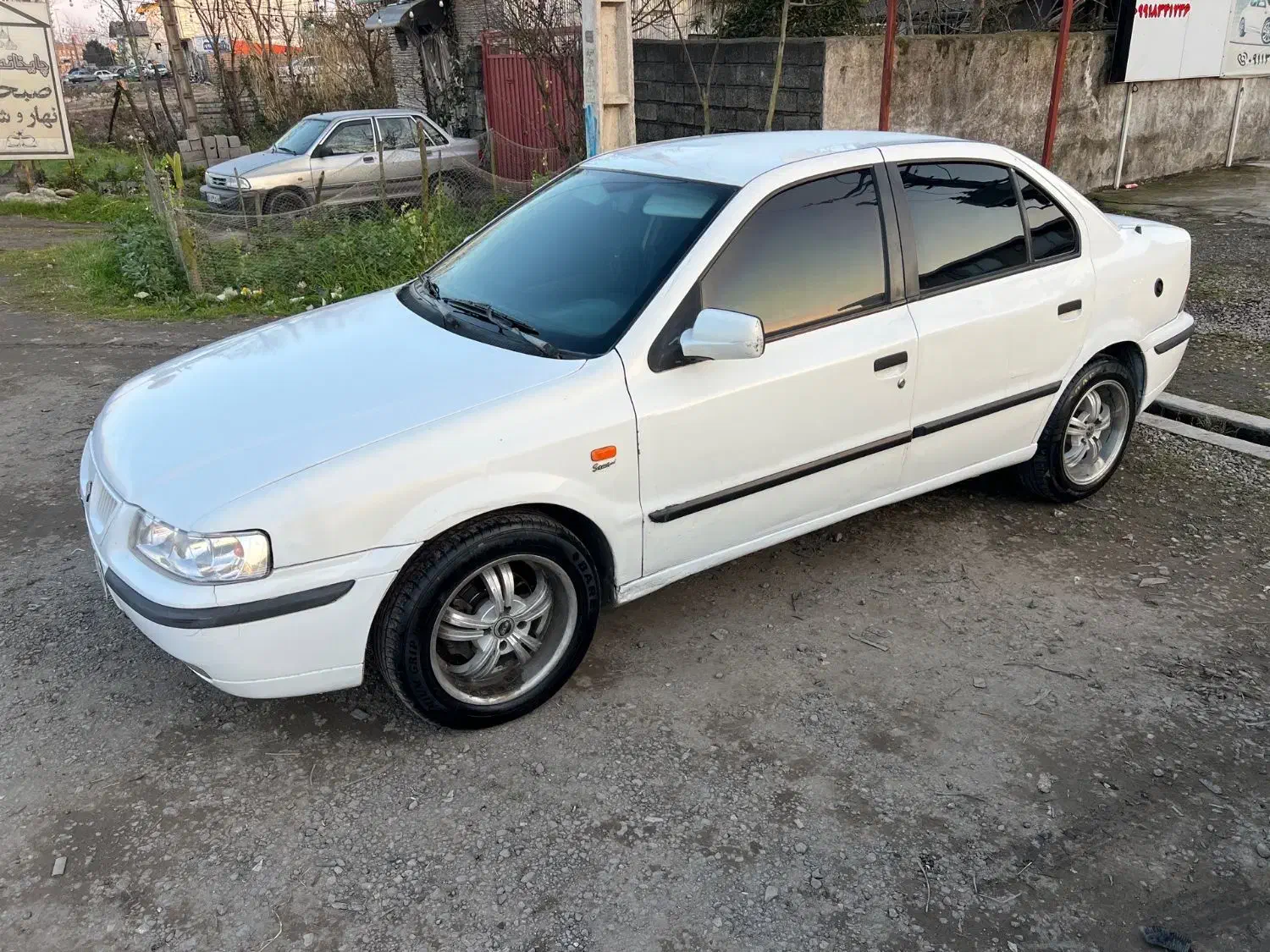 سمند مدل ۸۰ سفید|خودرو سواری و وانت|رشت, جانبازان|دیوار