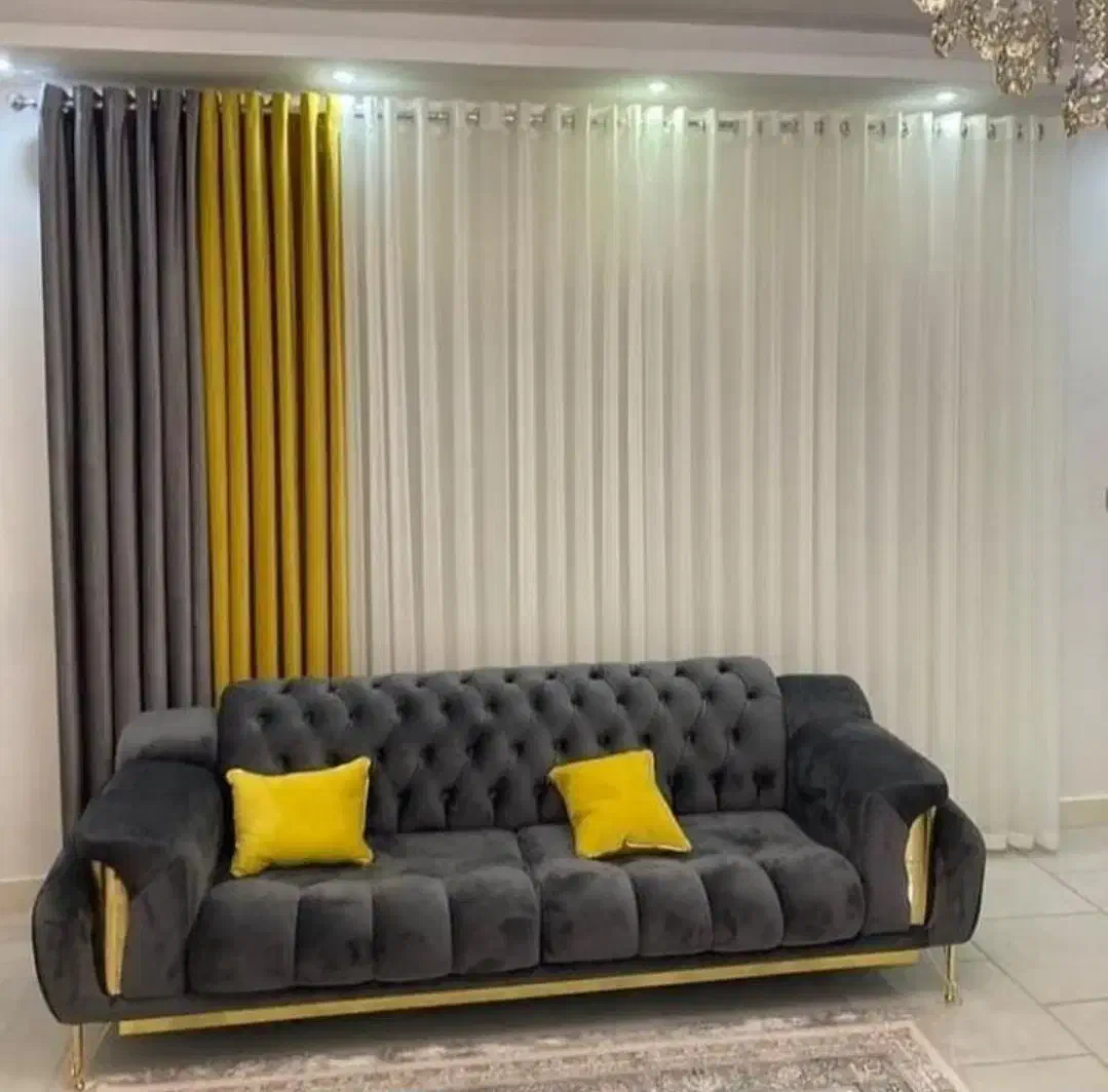 انواع پرده پانچ وپلیسه ومینیمال|پرده، رانر، رومیزی|تهران, مجیدیه|دیوار