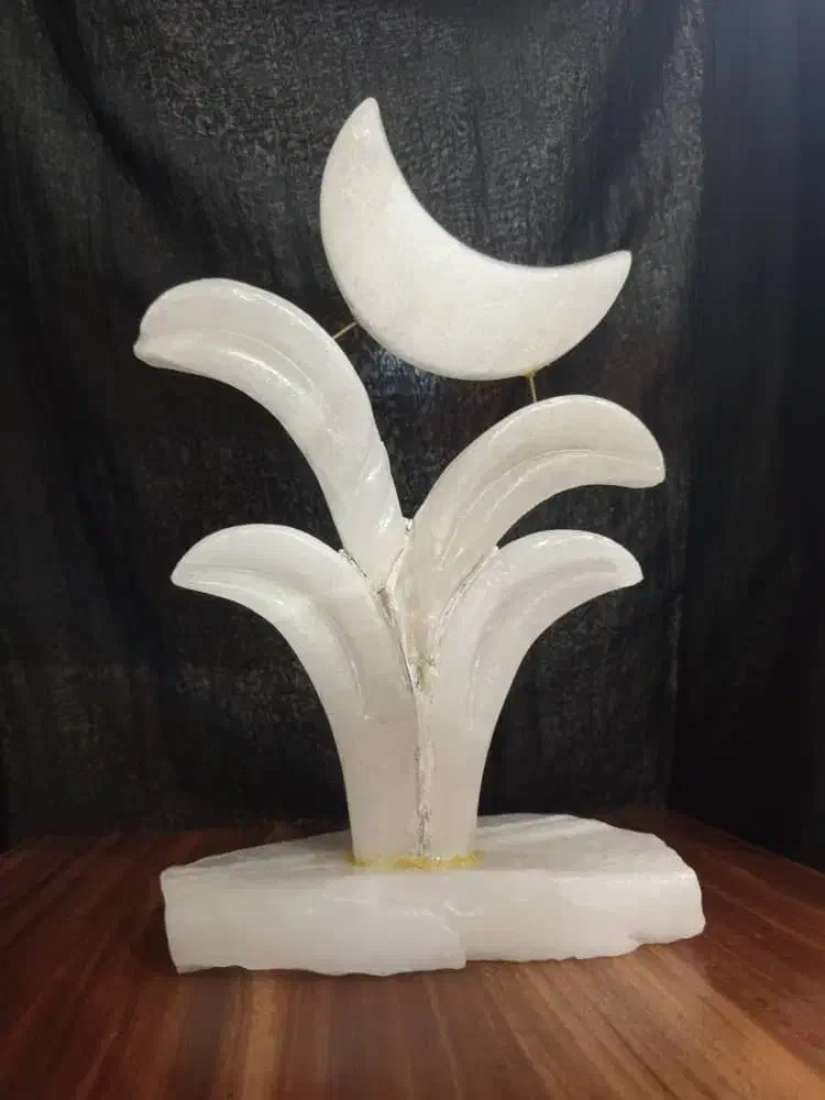 سنگ نمک تزئین دست ساز|صنایع دستی و سایر لوازم تزئینی|قنوات, |دیوار