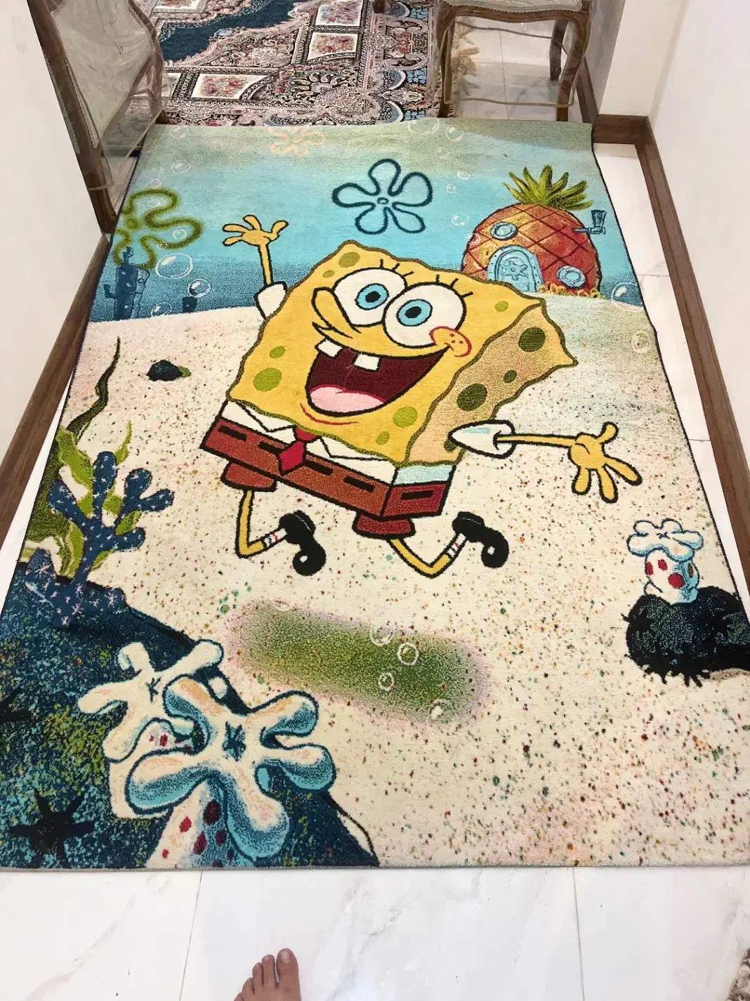 فرش|فرش|گلستان (تهران), |دیوار