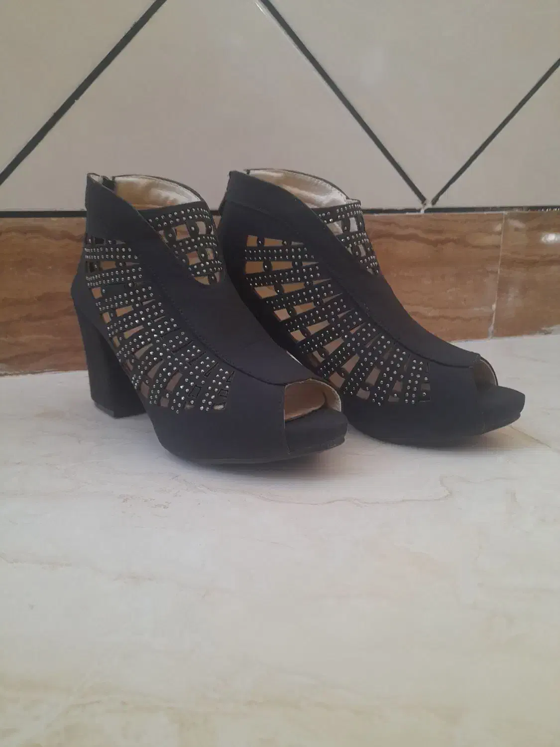 کفش پاشنه بلند مجلسی|کیف، کفش، کمربند|داراب, |دیوار