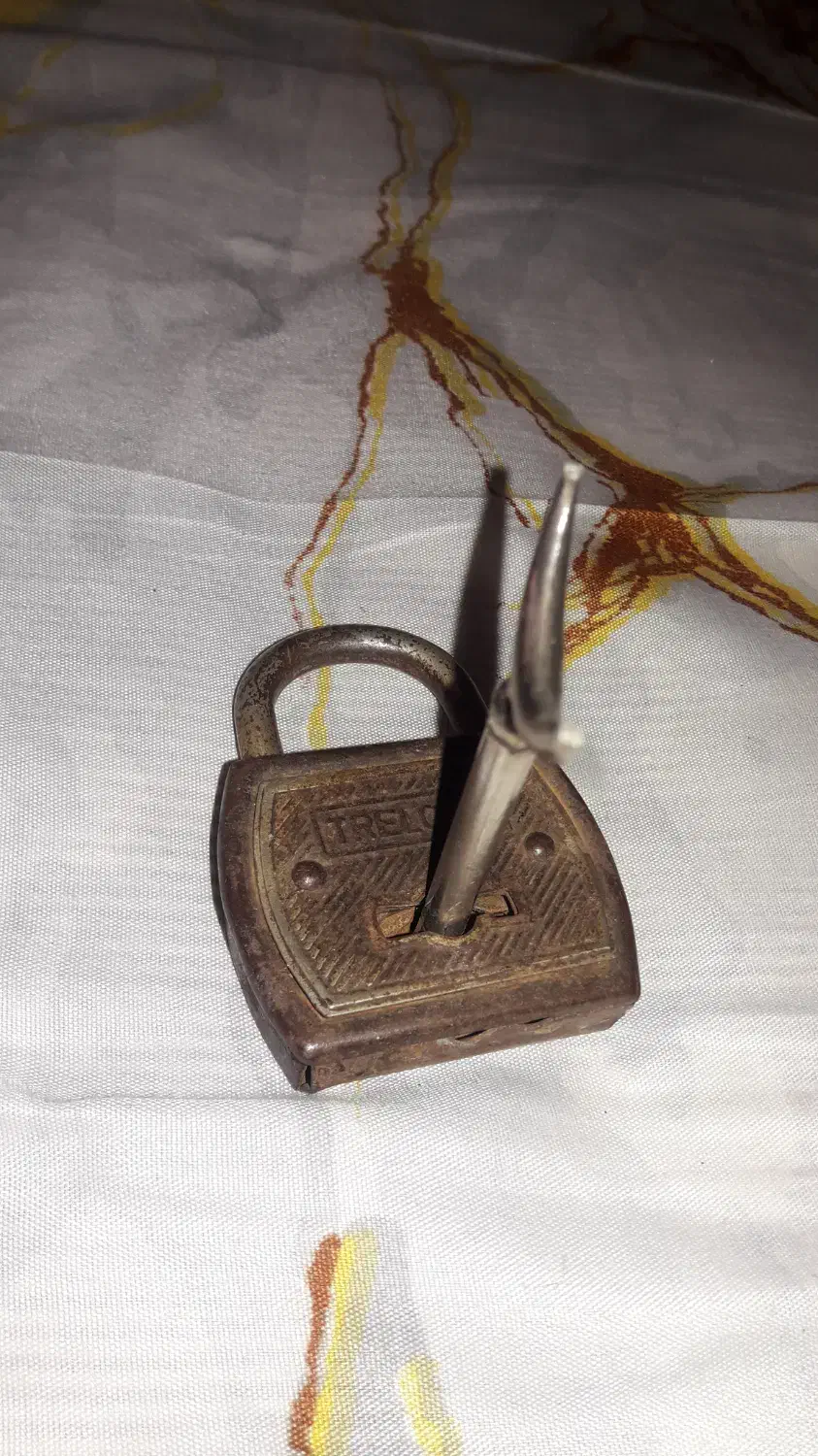 دوعدد قفل قدیمی برنجی|کلکسیون و سرگرمی|قزوین, |دیوار