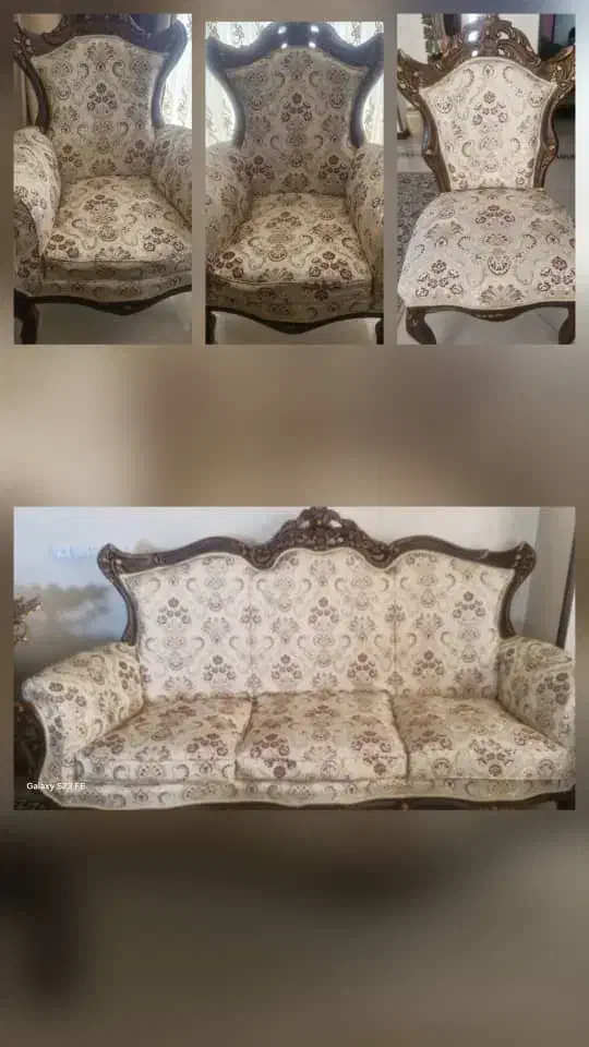 مبل استیل ۹نفره|مبلمان خانگی و میز عسلی|محلات, |دیوار