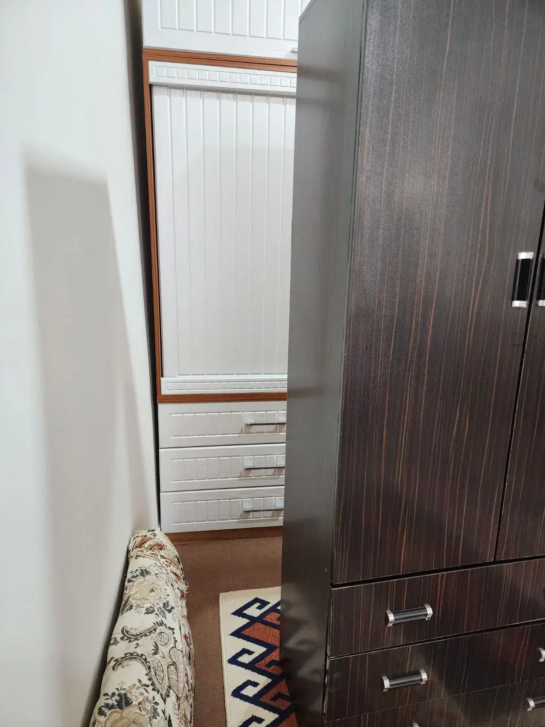 کمد جا لباسی در حد نو|جاکفشی، کمد، دراور|بردسیر, |دیوار