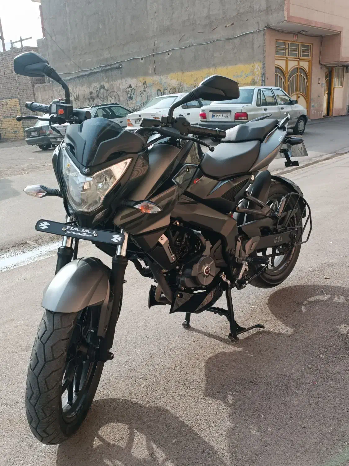 NS98 در حد خشک|موتورسیکلت|ساوه, |دیوار