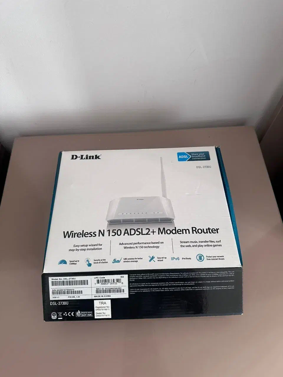 مودم روتر +ADSL2 دی لینک D-Link DSL-2730U|مودم و تجهیزات شبکه|تهران, کرمان|دیوار