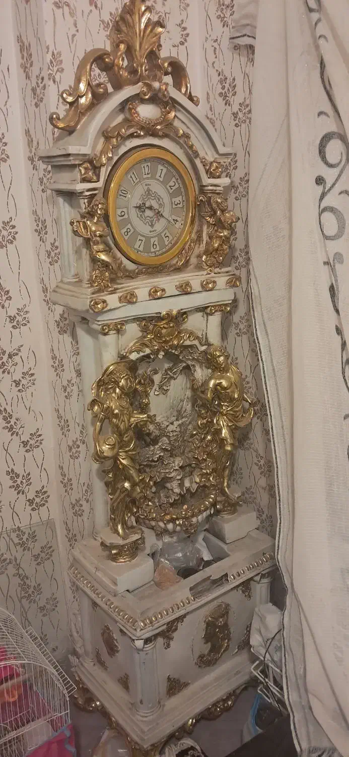 ساعت ایستاده آبنمادار|ساعت دیواری و تزئینی|قزوین, |دیوار