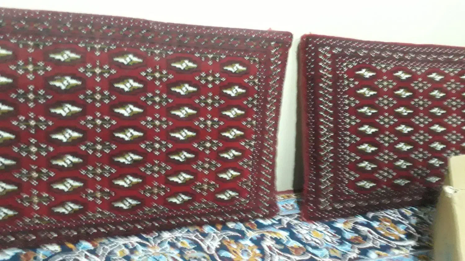 یک جفت پشتی|پشتی|همدان, |دیوار