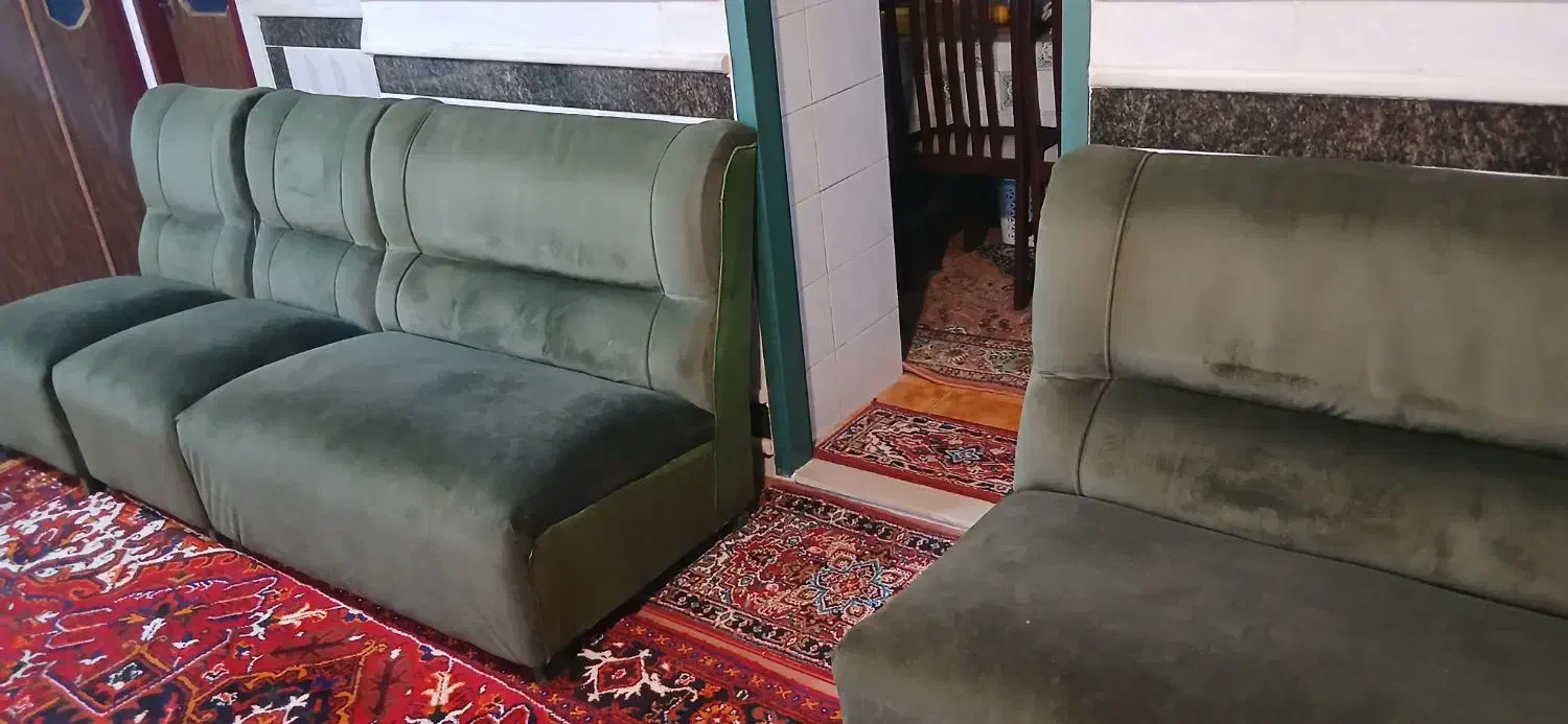 مبل ۸ نفره کارکرده|مبلمان خانگی و میز عسلی|مراغه, |دیوار