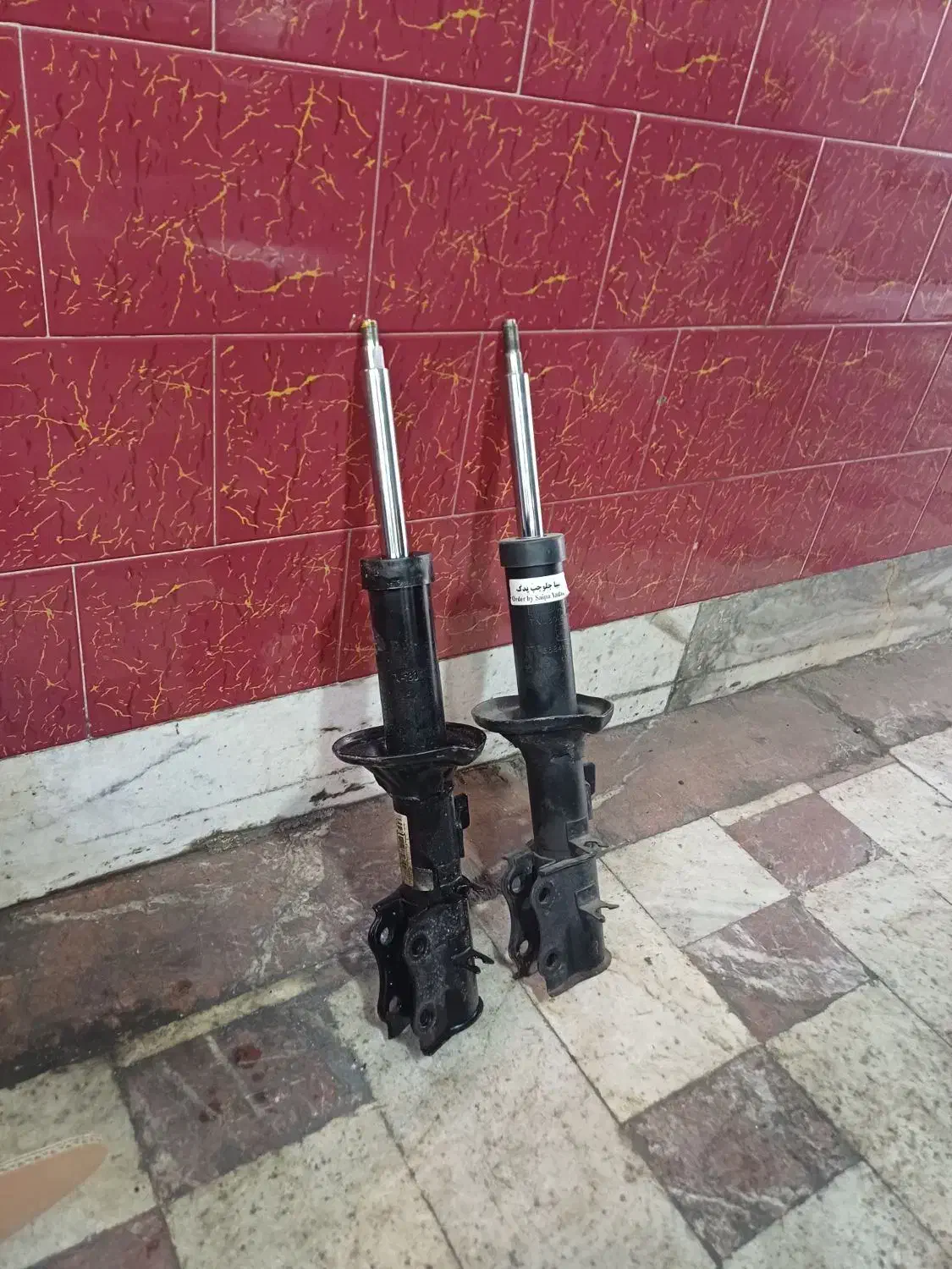 4 عدد کمک فنر جلو ساینا ویک جفت بورژین|قطعات یدکی و لوازم جانبی|تبریز, |دیوار