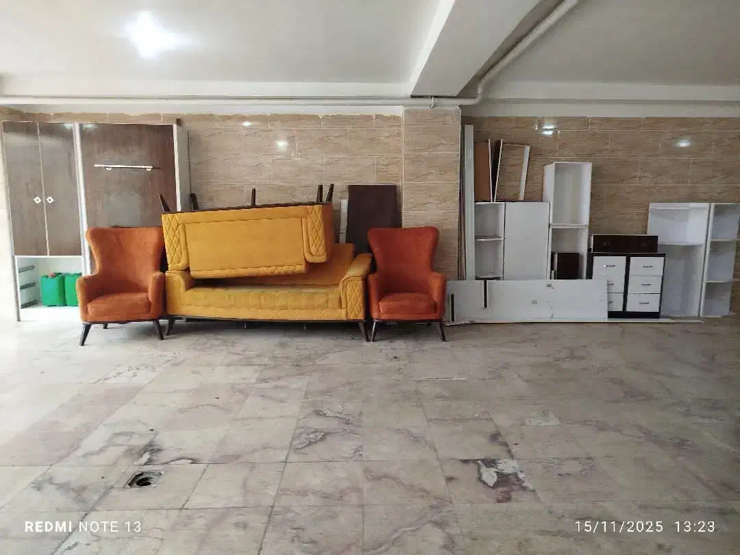 تخت خاب تاشوباکمدوتشک ۱۵ملیون|مبلمان خانگی و میز عسلی|میانه, |دیوار