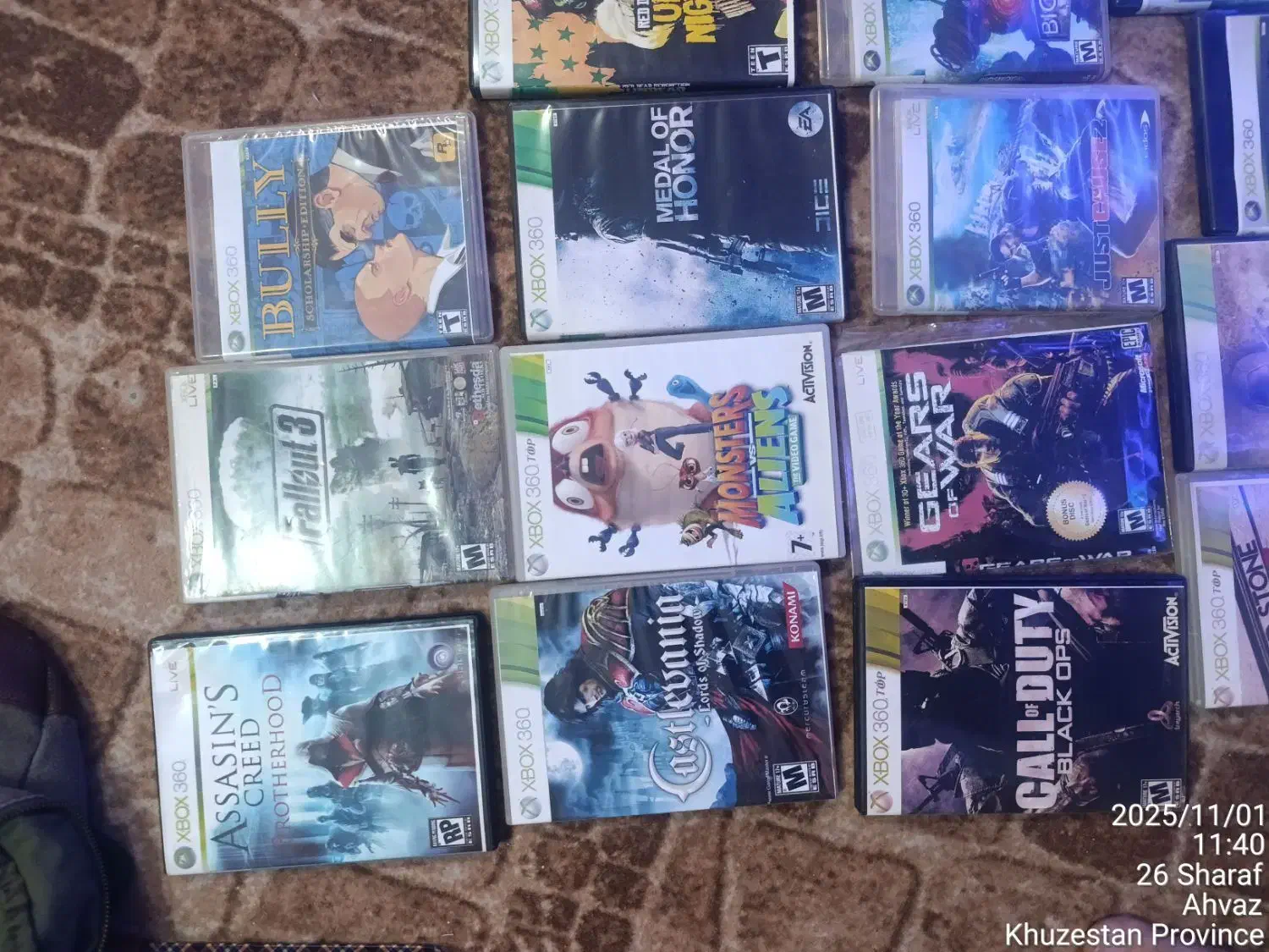 پکیج بازی های xbox360|کنسول، بازی ویدئویی و آنلاین|اهواز, کمپلو شمالی|دیوار