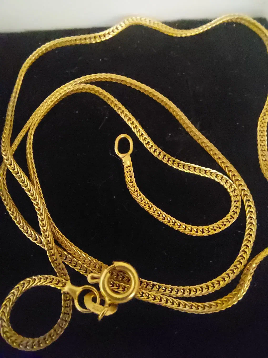 زنجیر گوشواره پلاک طلا سبک و زیبا|جواهرات|یاسوج, |دیوار