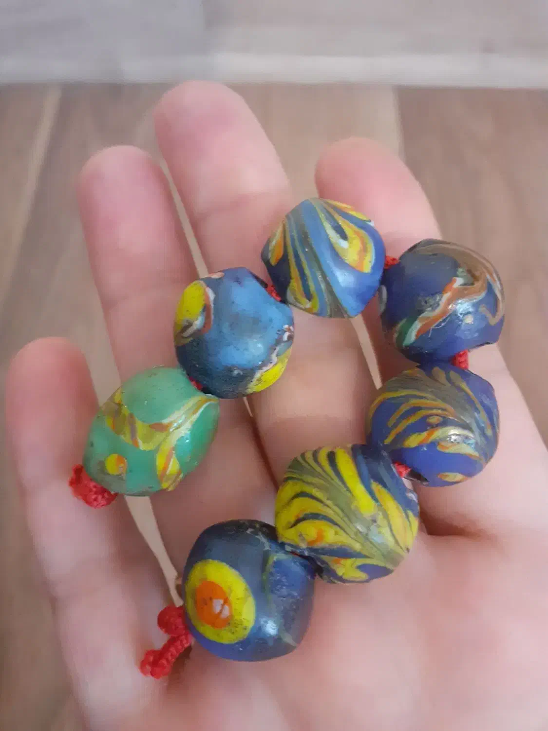 نکین خطی وانگشتر چشم نظر ومینا|جواهرات|اردبیل, |دیوار