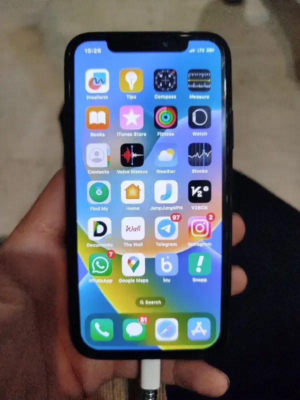 آیفون X سالم بدون خط خش|موبایل|ملارد, |دیوار