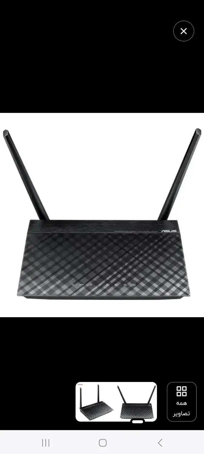 مودم ASUS  مدل N300 N12U|مودم و تجهیزات شبکه|گرگان, |دیوار