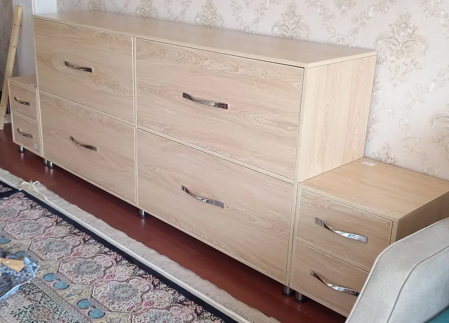 کتابخانه کابینت و کمد|کتابخانه، شلف، قفسههای دیواری|رامسر, |دیوار