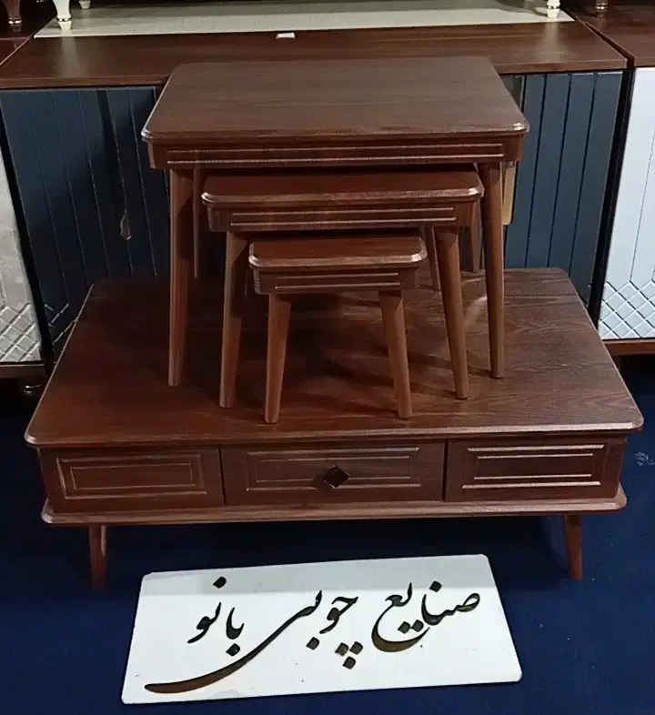 جلومبلی عسلی مدل ساده کلاسیک کد 2002 زیبا|مبلمان خانگی و میز عسلی|قم, قلعه کامکار|دیوار