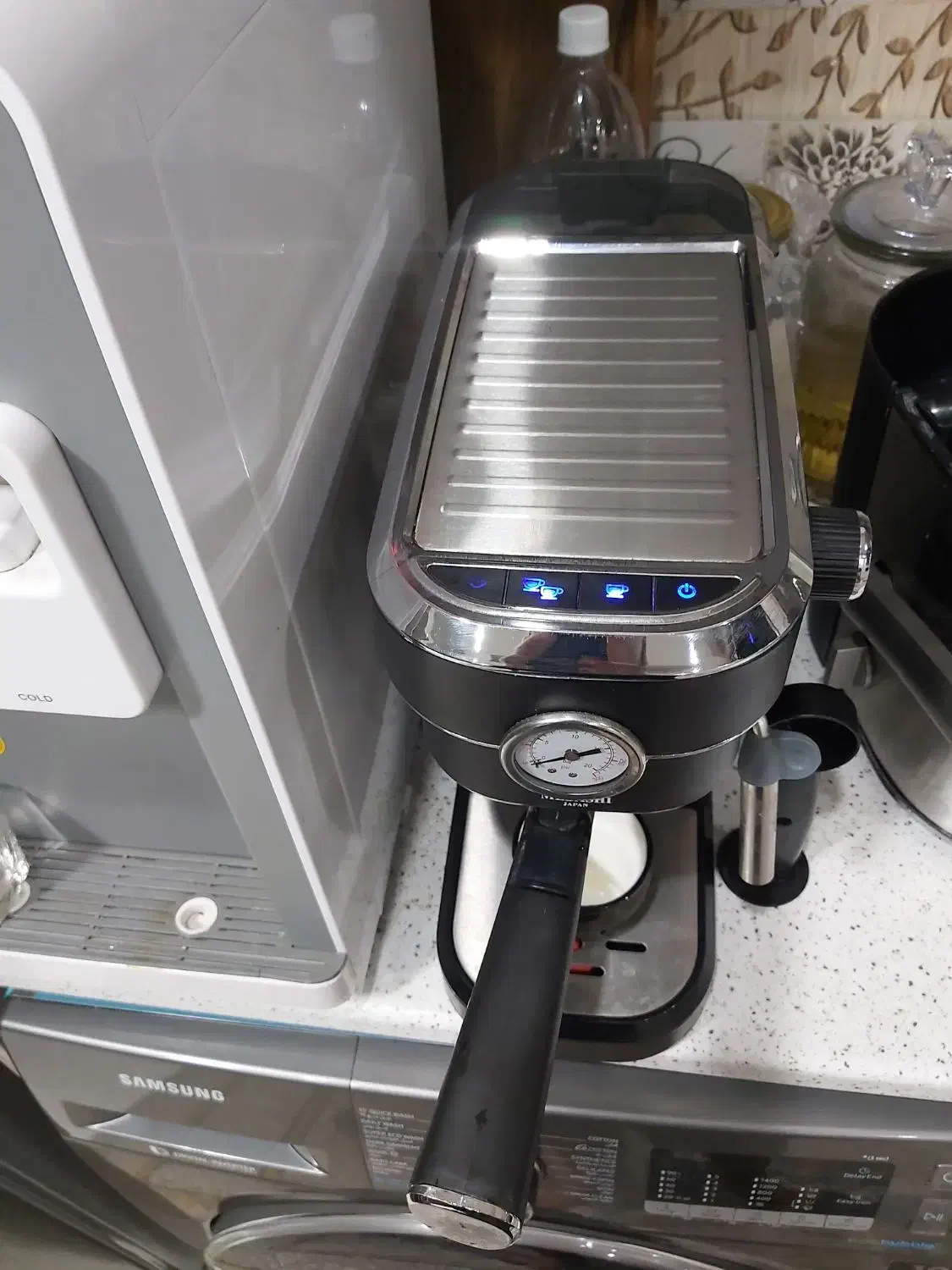 اسپرسوساز خانگی برند مباشی ژاپن|سماور، چایساز، قهوهساز|اهواز, سپیدار|دیوار