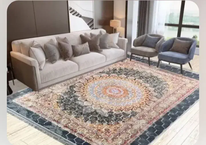 روفرشی جدید مخملی زیبا بدون سر خردن و شیش متری|روفرشی|باشت, |دیوار