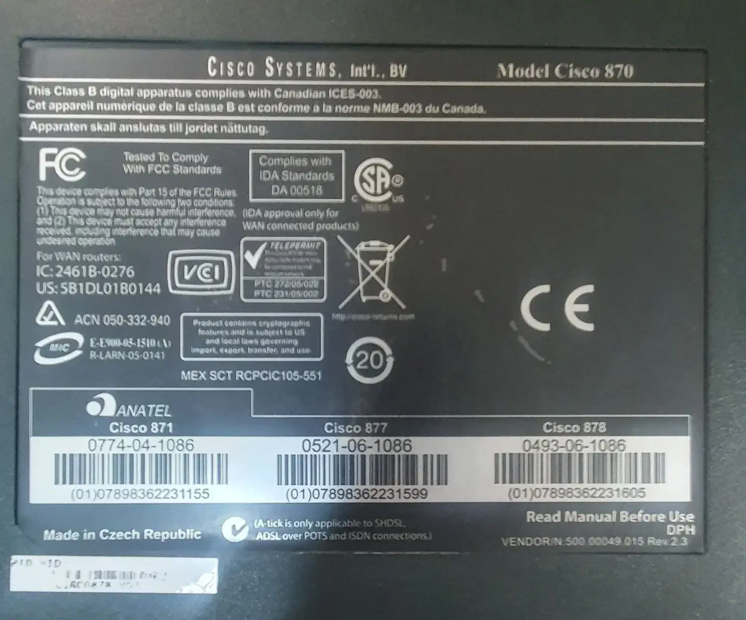 مودم روتر ۸۷۸ ساخت چک|مودم و تجهیزات شبکه|تهران, سهروردی|دیوار