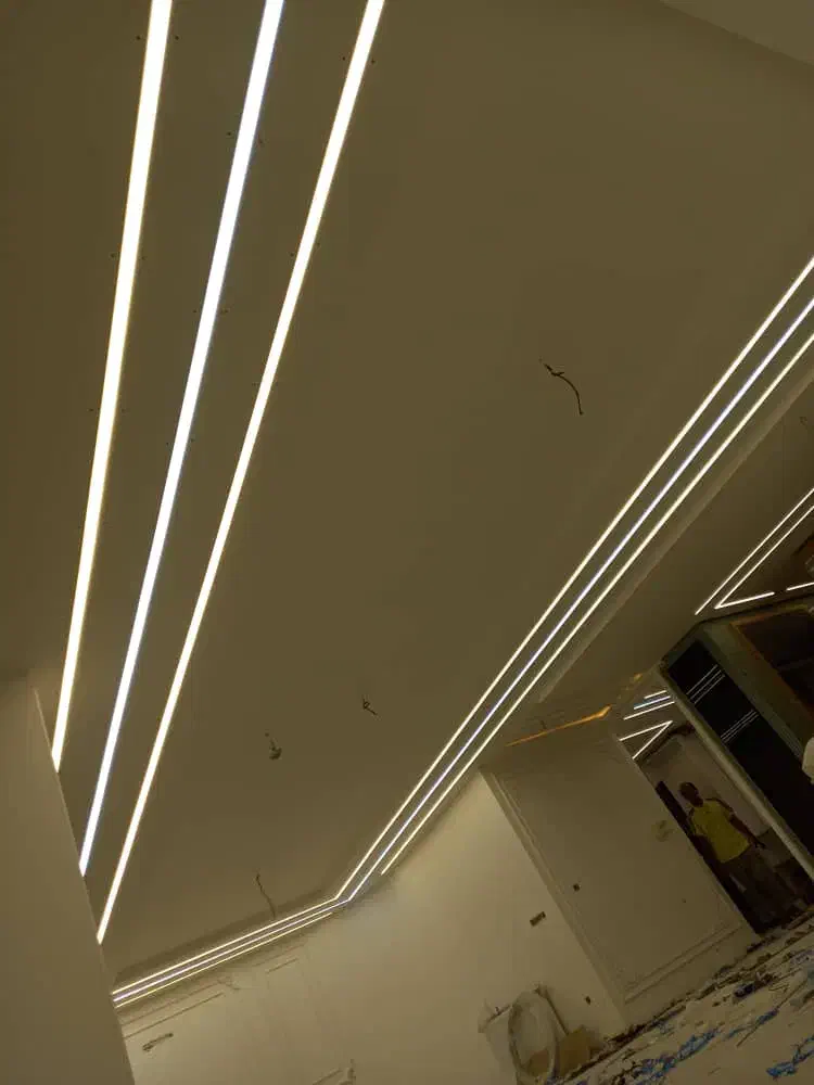 متریال لاین نوری پروفیل ریسه لوازم لاین نوری اقساط|لامپ و چراغ|شیراز, میرزاکوچک خان|دیوار