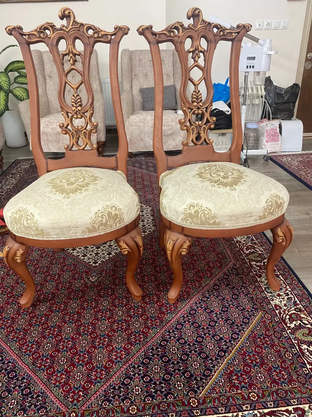 صندلی منبت|صندلی و نیمکت|زنجان, |دیوار