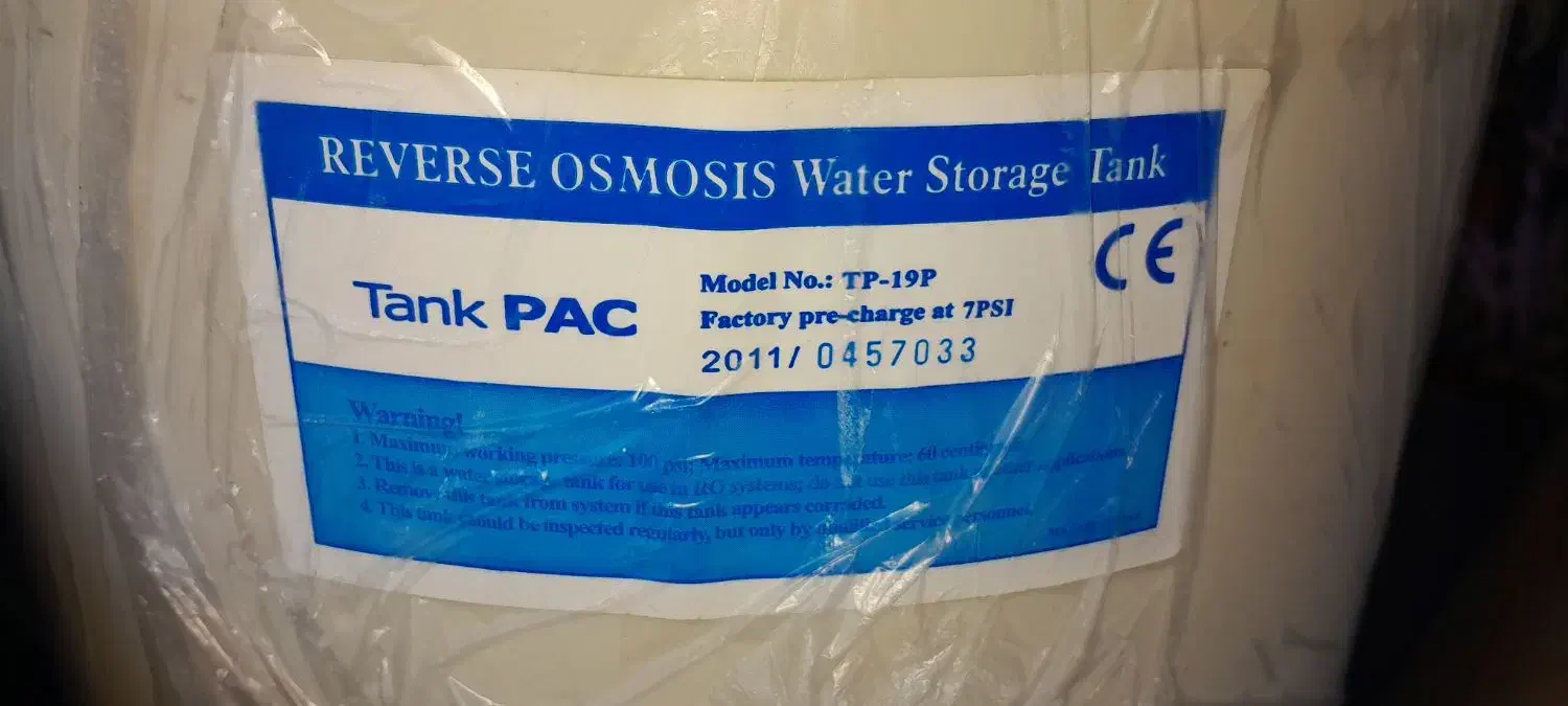 تانک آب تصفیه کن ۵گالنی|آب‌سردکن و تصفیه آب|شاهین‌شهر, فیض|دیوار