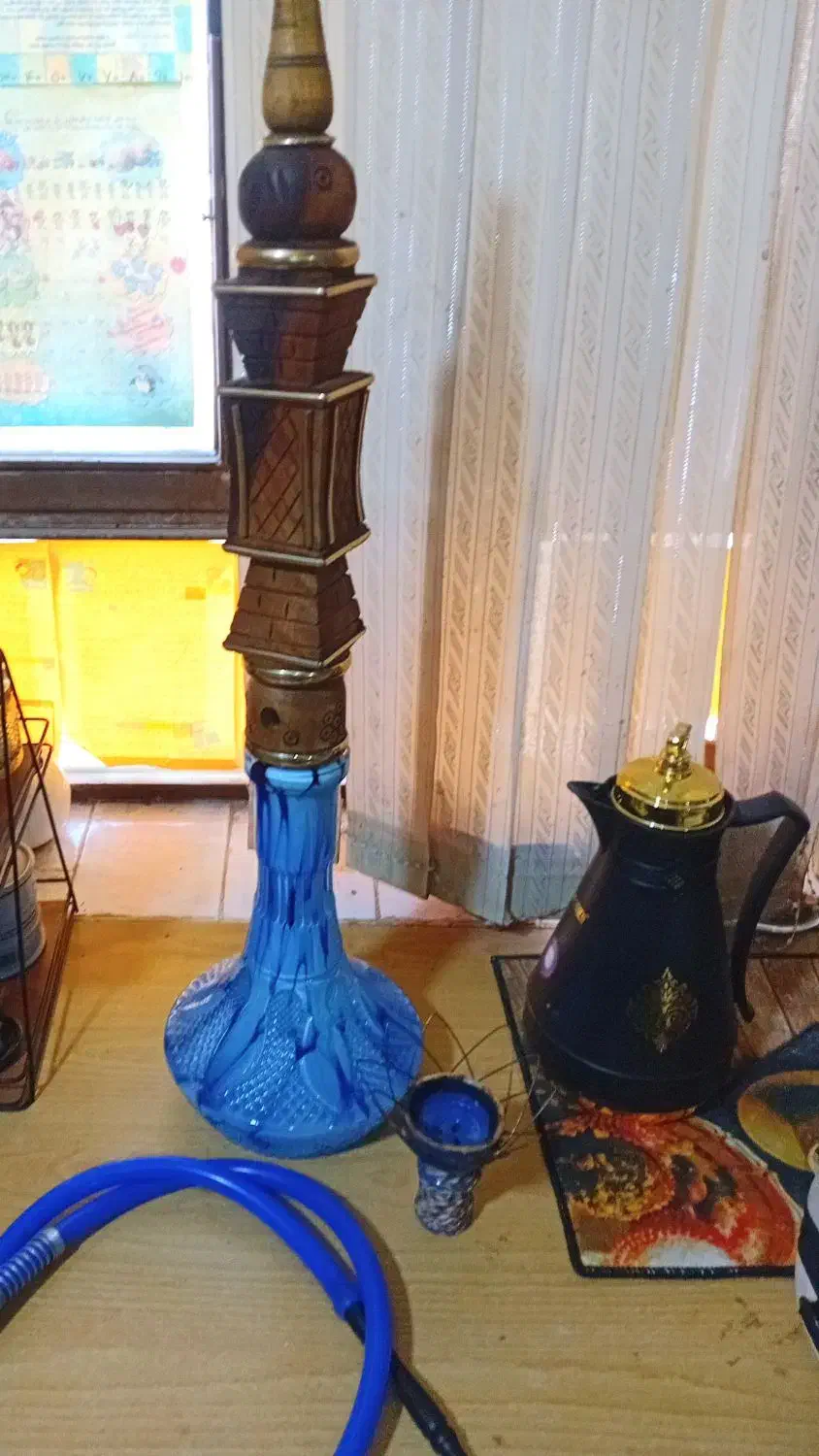 قلیان میوه ایی با چوب گردو|کلکسیون و سرگرمی|بندرعباس, |دیوار