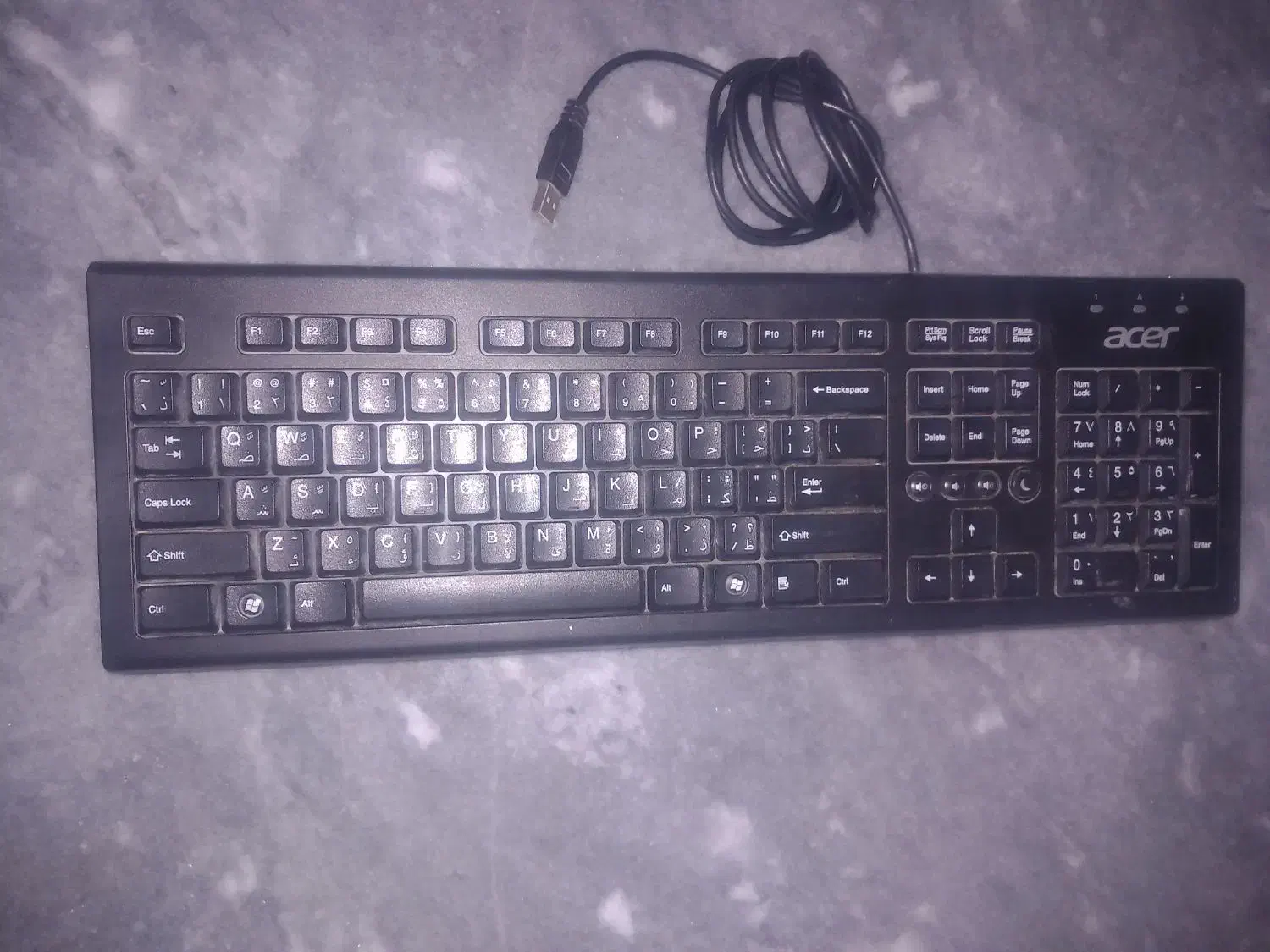 کیبورد کامپیوتر اچ پی|قطعات و لوازم جانبی رایانه|چهارباغ, |دیوار