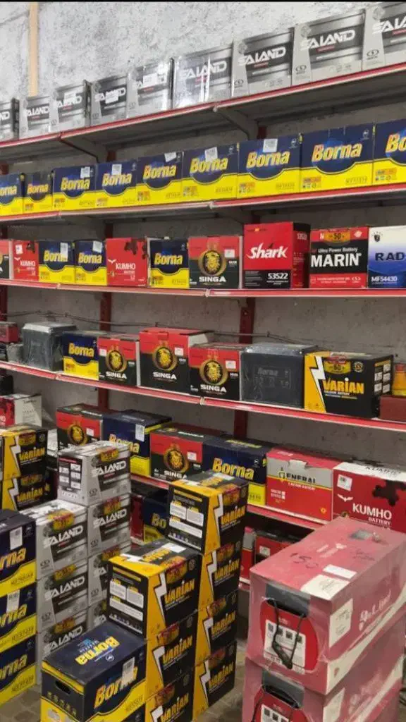 فروش باتری خودرو سواری با ضمانت اقساطی|قطعات یدکی و لوازم جانبی|اسلام‌شهر, شهرک واوان|دیوار