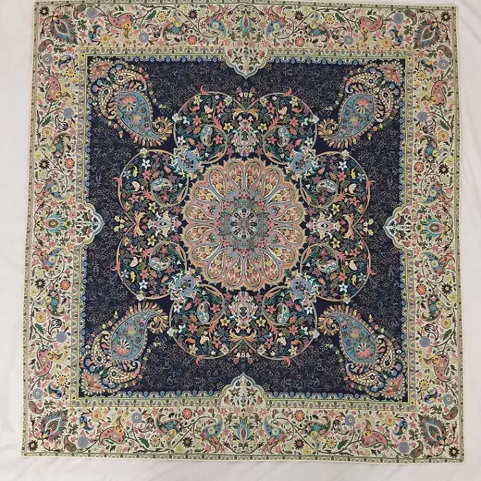 رومیزی ترمه یزد طرح افشار - شب یلدا و سفره هفت سین|پرده، رانر، رومیزی|تهران, منیریه|دیوار