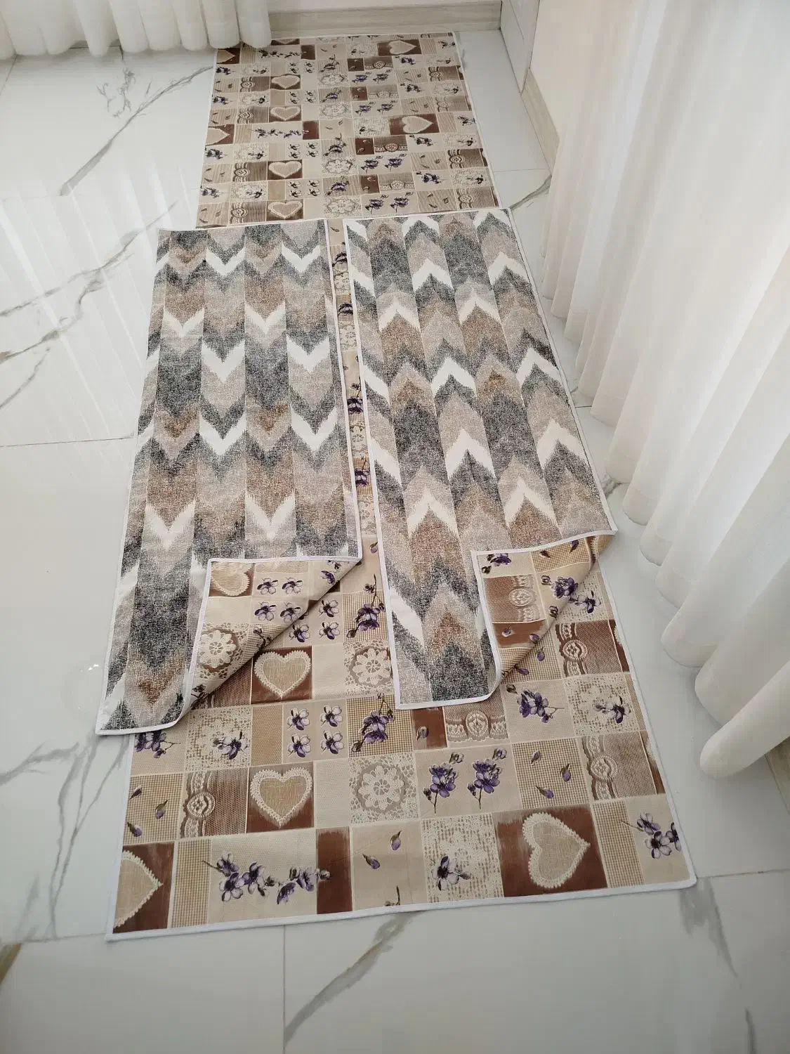 سفره ۳ متری آستردار|سفره، حوله، دستمال آشپزخانه|بیرجند, |دیوار