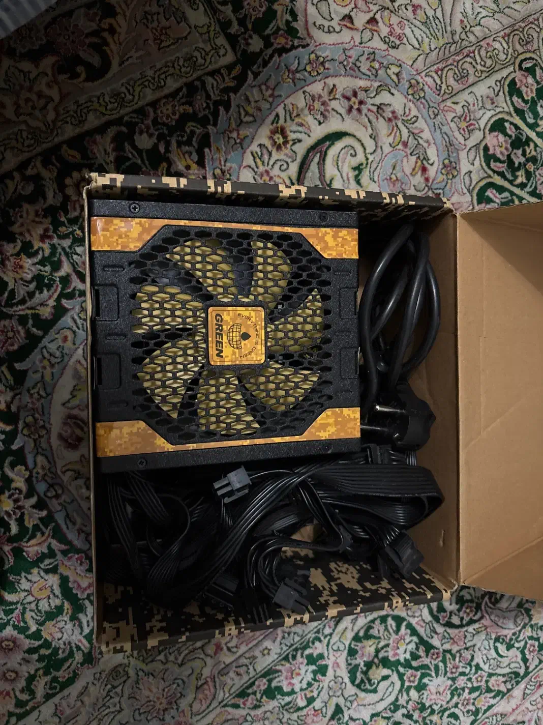 GP650A UK+ 80+gold پاور|قطعات و لوازم جانبی رایانه|اندیشه, اندیشه فاز ۳|دیوار