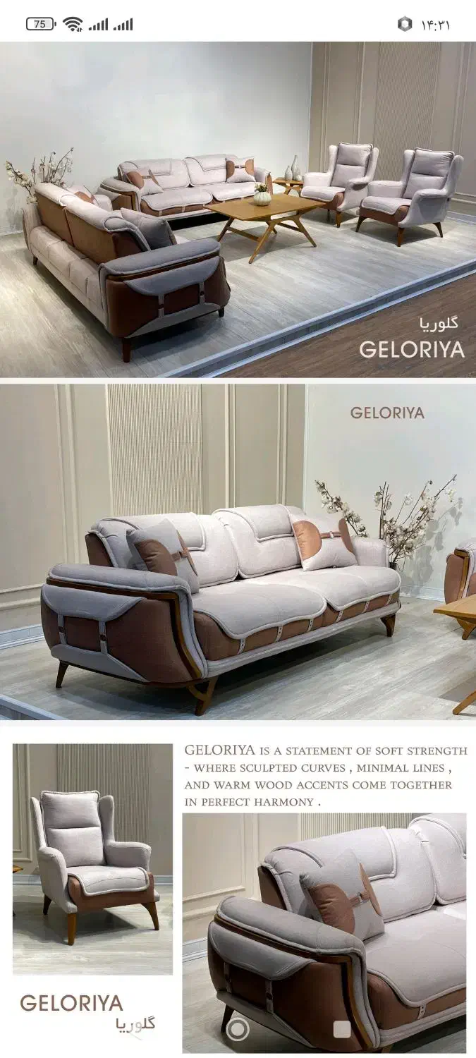 مبل|مبلمان خانگی و میز عسلی|سیرجان, |دیوار